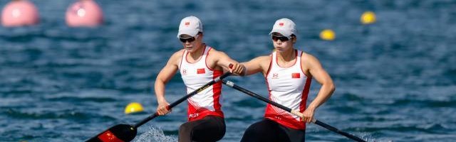 女子双人划艇“大魔王”徐诗晓/孙梦雅奥运卫冕