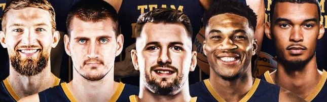 东字约+文班领衔！美媒：这支全欧洲球员队在NBA能拿下82胜吗?